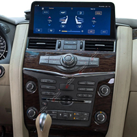 Pantalla Táctil de 12.3 Pulgadas para Nissan Armada Patrol Y62 Infiniti QX56 QX80 Reproductor Multimedia para Auto DVD Navegador Estéreo Radio Android