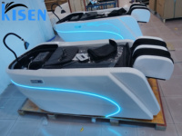 KISEN Meilleur Lit de Massage Électrique Multifonctionnel 4D Moderne avec Bac à Shampooing Intégré pour Salon de Coiffure