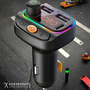 Chargeur de voiture C14 C15 à charge rapide <span class=keywords><strong>PD18W</strong></span> QC3.0, 2 ports USB Type-C, sortie 5V/2.4A, protection OTP pour les lumières LED et les écouteurs - Product Image 3