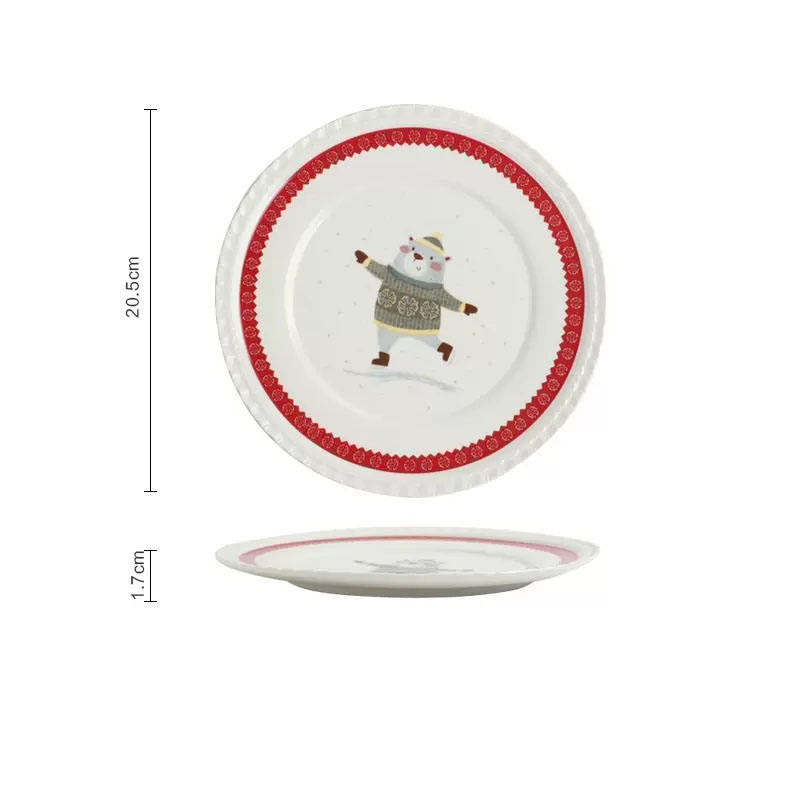 จาน8นิ้ว