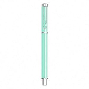 Customizable Business Writing 1.0mm Width Ballpoint <b>Pens</b> Smooth Writing <b>Colorful</b> Matte Black Candy Colors Custom Logo Metal - Product Image 5