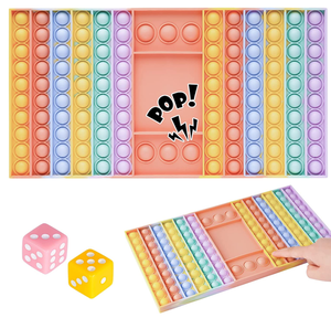 Jeu <span class=keywords><strong>de</strong></span> <span class=keywords><strong>société</strong></span> sensoriel géant Fidget Toy : Échiquier arc-en-ciel Popper Jumbo <span class=keywords><strong>pour</strong></span> enfants, adultes et <span class=keywords><strong>seniors</strong></span> - Product Image 6