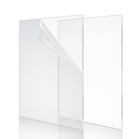 Panneau en PMMA transparent, plaque en acrylique coulé imprimée sur mesure, feuille de plastique en verre acrylique écologique, épaisseur 3 mm, prête à être expédiée