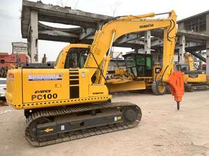 Excavatrice de taille moyenne Komatsu PC100-PC300 10 tonnes de bonne qualité avec moteur, boîte de vitesses, pompe, PLC, roulement, modèle 2022 - Product Image 2