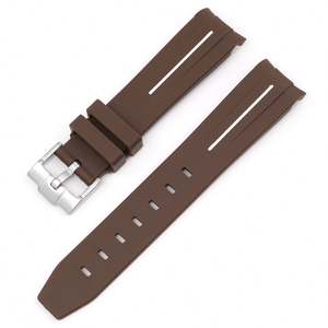Reloj inteligente con múltiples <span class=keywords><strong>correas</strong></span> Correa intercambiable y pulseras grabadas banda de cuero azul tela de felpa tela de silicona Mujer - Product Image 2