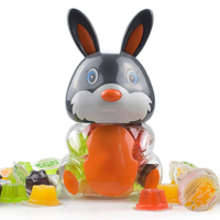 Bonbons de Pâques Halala Gelée & Pudding Saveur de fruits naturels Eau de coco en gobelet Gelée de fruits pour enfants