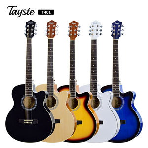 40inch High Gloss <strong>Black</strong> Cutaway <strong>Acoustic</strong> <strong>Guitar</strong> From China <strong>Guitar</strong> Factory - Product Image 2