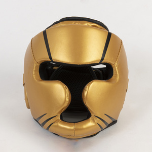 <span class=keywords><strong>Casque</strong></span> de <span class=keywords><strong>boxe</strong></span> pour adultes et enfants avec double visière Sanda Head Protection Muay Thai Cover Mask Removable for Fighting Competitions - Product Image 3