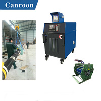 PWHT-equipo de calefacción de inducción de 80kw, conectado con la almohadilla de calefacción de inducción para presoldadura y PWHT