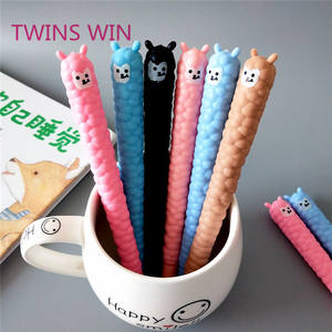 เครื่องเขียนสำหรับโรงเรียนและสำนักงานขายดี1939ปากกาหมึกเจลรูปแกะน่ารักขนาด0.5มม. - Product Image 3