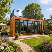 Maisons préfabriquées, maison conteneur en kit, annexe de jardin, annexe pour grand-mère, prête à être expédiée, maison modulaire certifiée CE pour jardin arrière britannique