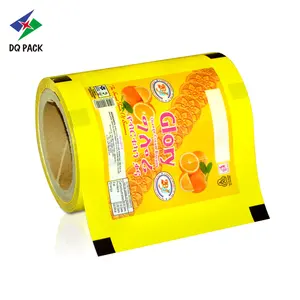 GUANGDONG DANQING Fornecedor De Impressão Personalizada Plástico Flexível BOPP Laminação Embalagem Filme Biscuit Wrapper Film