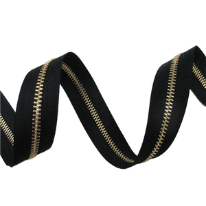 Japonais importé pour YKK <span class=keywords><strong>Excella</strong></span> No.5 Ruban à code à sens unique en métal en laiton Spécialité de sac de maroquinerie écologique haut de gamme avec - Product Image 1