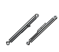 Cylindre hydraulique télescopique multi-étages personnalisé OEM Lejiang, double effet, chromé dur, pour benne basculante de camion et remorque