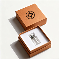 Boîte d'emballage personnalisable en pâte à papier moulée pour ampoules et flacons de peptides, avec insert, pour produits de beauté et soins de la peau