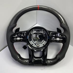 Volante de Fibra de Carbono para <span class=keywords><strong>Mercedes</strong></span>-Benz AMG W204 W205 W167 W213 W222 W207 W212, Volante de Coche, Gran Venta - Product Image 1