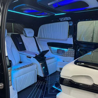 Kit de mise à niveau intérieur de luxe VIP Vito 7 à 4 places, sièges Maybach, bar, cloison de siège, panneaux de porte pour Mercedes Benz Classe V Vito W447 W448