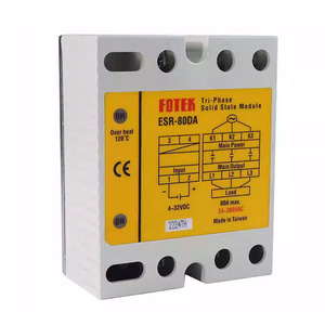 <span class=keywords><strong>Fotek</strong></span> ESR โซลิดสเตทโมดูล ESR-40AA ESR-40DA ESR-40DA-<span class=keywords><strong>H</strong></span> ESR-40AA-<span class=keywords><strong>H</strong></span> 40A รีเลย์สถานะของแข็ง - Product Image 3
