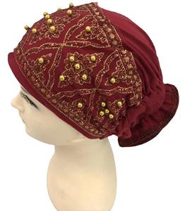 Disponible Hijab Bufanda de cubierta de cabeza árabe para mujer Uso diario Hijab musulmán - Product Image 4