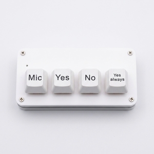 Clavier à saisie vocale pour des réponses rapides aux ventes et au service client, clavier pour le service client en ligne du commerce électronique W332 - Product Image 4