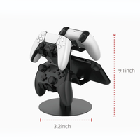 Accessoires de jeu support de contrôleur pour PS5/Switch/Xbox support de stockage de contrôleur support de casque