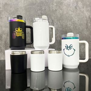 Gobelet isotherme extérieur en acier inoxydable à double paroi, grande capacité 40oz H2.0, revêtement poudré, avec base dissimulée pour gravure laser - Product Image 2