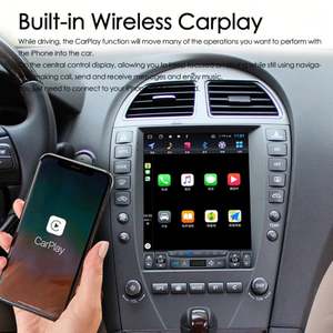 Tesla Style Screen <b>Android</b> 13 Car Radio Stereo for Lexus ES240 ES250 ES300 ES330 ES350 ES 240 350 GPS Navigation Video Player - Product Image 5