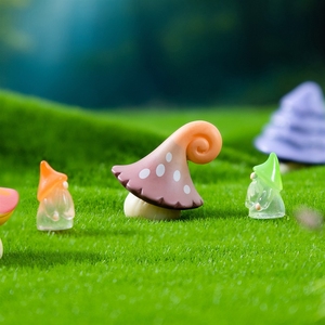 Micro-paesaggio in muschio Weij, simulazione di foresta, grande giardino di funghi, accessori decorativi fai-da-te, mini ornamenti - Product Image 3