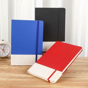 Custom A5 PU Leather Planner Notebook Business <b>Office</b> <b>Printed</b> Style Diary for Student Meeting Record Sewing Binding Book Custom - Product Image 4