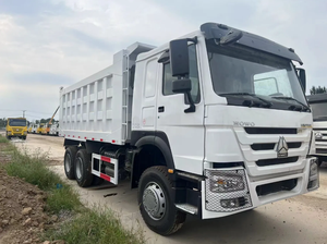 中国重汽HOWO Nx Tx Max轻型重型新款二手6X4 8X4柴油10 12轮拖拉机翻车机翻斗采矿翻车机自卸车 - Product Image 3