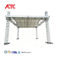Système de charpente de toit en alliage d'aluminium portable pour charges lourdes, certifié CE, conception modulaire