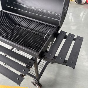 Barbecue au <span class=keywords><strong>charbon</strong></span> <span class=keywords><strong>de</strong></span> <span class=keywords><strong>bois</strong></span> pour la maison, barbecue portable d'extérieur, grand four à barbecue, plateau <span class=keywords><strong>de</strong></span> barbecue <span class=keywords><strong>de</strong></span> cour, multifonctionnel, moderne et simple - Product Image 3