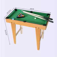 Ensemble de Queue de Billard Classique et Accessoires, Queues Mini de Haute Qualité, Craie et Pont pour le Jeune Joueur Exigeant