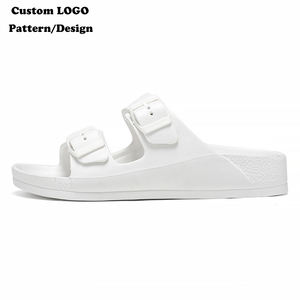 Sandali BreezeStep Personalizzati con Suola in EVA, Funzione Massaggiante, <span class=keywords><strong>Calzature</strong></span> da Donna, Sandali Piatti di Design per Spiaggia - Product Image 1