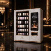 Máquina expendedora inteligente Smart Lift, equipo de venta de cajas sorpresa de juguetes de moda con caja de luz LED y puerto de recogida antipinzamiento