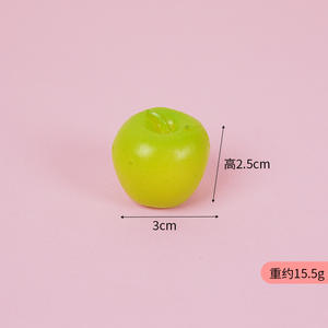 Modelo de Comida en Miniatura, Accesorios de Frutas Simuladas, Fresas de PVC, Rodajas de Limón, Piña, Colgante de Fruta, Accesorio para Mochila - Product Image 6