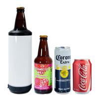 Gobelet isotherme Bluetooth écologique à sublimation musicale 4-en-1 avec haut-parleur, support pour canettes en acier inoxydable, refroidisseur de canettes de bière