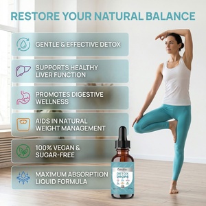 Integratore Liquido Naturale alle Erbe per la Pulizia del Colon e del Fegato, Detox e Digestione, Etichetta Privata OEM all'Ingrosso - Product Image 5