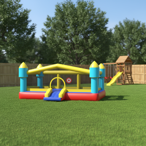 Château gonflable extérieur pour enfants, vente en gros, certifié CE, EN71, EN14960, idéal pour les fêtes - Product Image 2