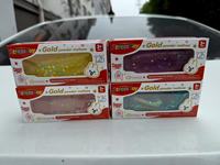 Nouveaux jouets souples en boîte à presser en forme de cœur, à paillettes dorées et à l'effet dentifrice au maltose, jouets anti-stress populaires et très demandés