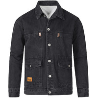 Veste en Jean en Gros pour Homme Fabricant Vêtements d'Extérieur Automne Grande Taille Veste Cargo Homme Mode Jeans