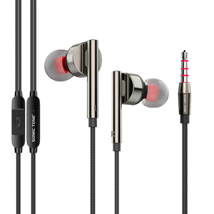 SOMIC TONE Super Bass écouteurs filaires 3.5mm avec Microphone mains pour <span class=keywords><strong>Samsung</strong></span> <span class=keywords><strong>iPhone</strong></span> - Product Image 1