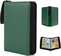 Album de cartes à collectionner MuNi, 440 pochettes, matériau PP, album à 4 pochettes, 55 feuilles de pochettes, classeur personnalisable, plastique portable