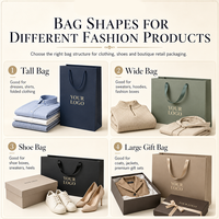Sac en papier texturé de luxe avec estampage à chaud, poignée en ruban et boîte en carton rigide pour boutique de vêtements de luxe