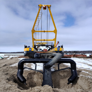 Machine d'extraction <span class=keywords><strong>de</strong></span> sable par aspiration à moteur diesel portable avec jet d'eau haute pression pour l'exploitation minière à petite échelle en Russie - Product Image 2