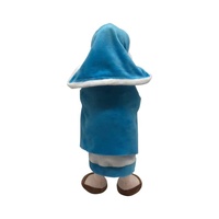 Jouet en peluche personnalisé anti-stress en coton biologique lesté, certifié CE/CPC, écologique, sûr pour les enfants, en forme de personnage arabe, motif Marie