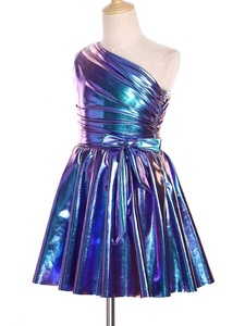 ชุดเดรสเด็กผู้หญิงอายุ 6-16 ปี ทรงเอไลน์ แขนพอง แต่งเมทัลลิก สำหรับงานเต้นรำ ปาร์ตี้ วันหยุด เทศกาล การแสดงบนเวที - Product Image 5