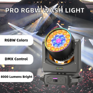Projecteur de scène mobile à faisceau RGBW DMX512 350W pour DJ, discothèque, fête, mariage, concert - Product Image 1