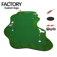 GL016 Mini golf extérieur personnalisé Putting Green pour les aides à l'entraînement sur gazon pour la pratique du golf