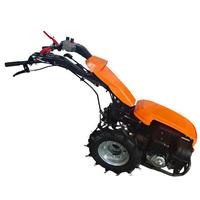 Traktor Tangan Multifungsi Mini Traktor Pertanian Gagang Offset Reversibel Memungkinkan Penggunaan Pisau Sabit, Mesin Pemotong Rumput, Rotary Tiller, dan Bajak